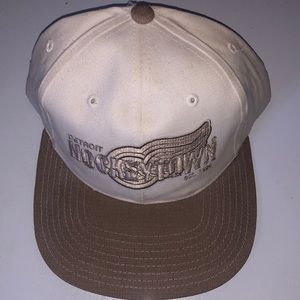 Detroit hockey town snapback